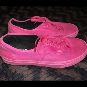 Hot Pink Vans